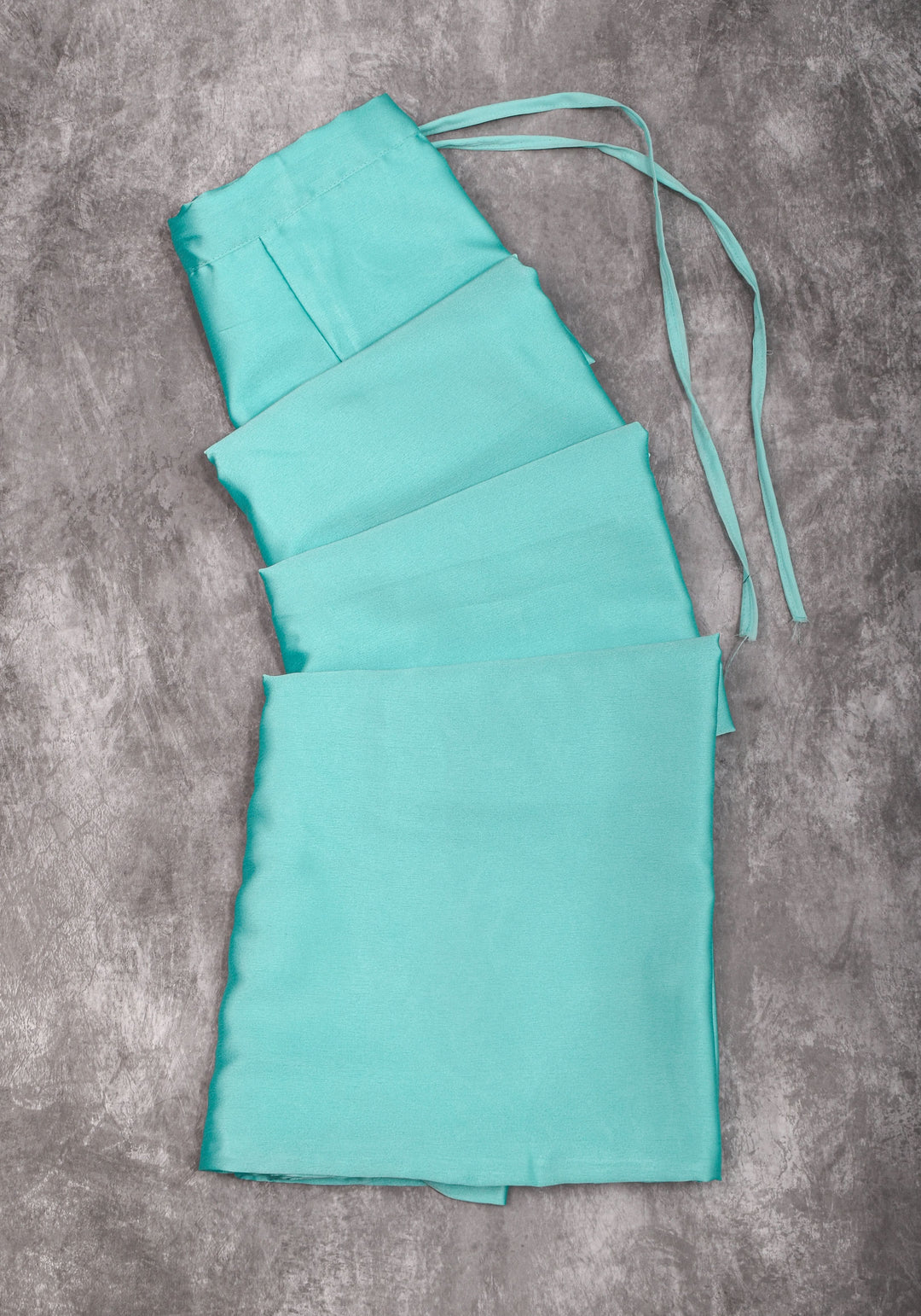 Aqua Petticoat in Premium Satin, 2 Ply Petticoat, Standard Size
