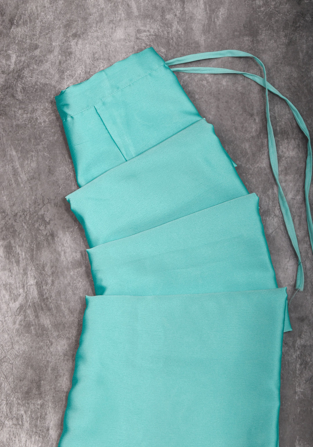 Aqua Petticoat in Premium Satin, 2 Ply Petticoat, Standard Size