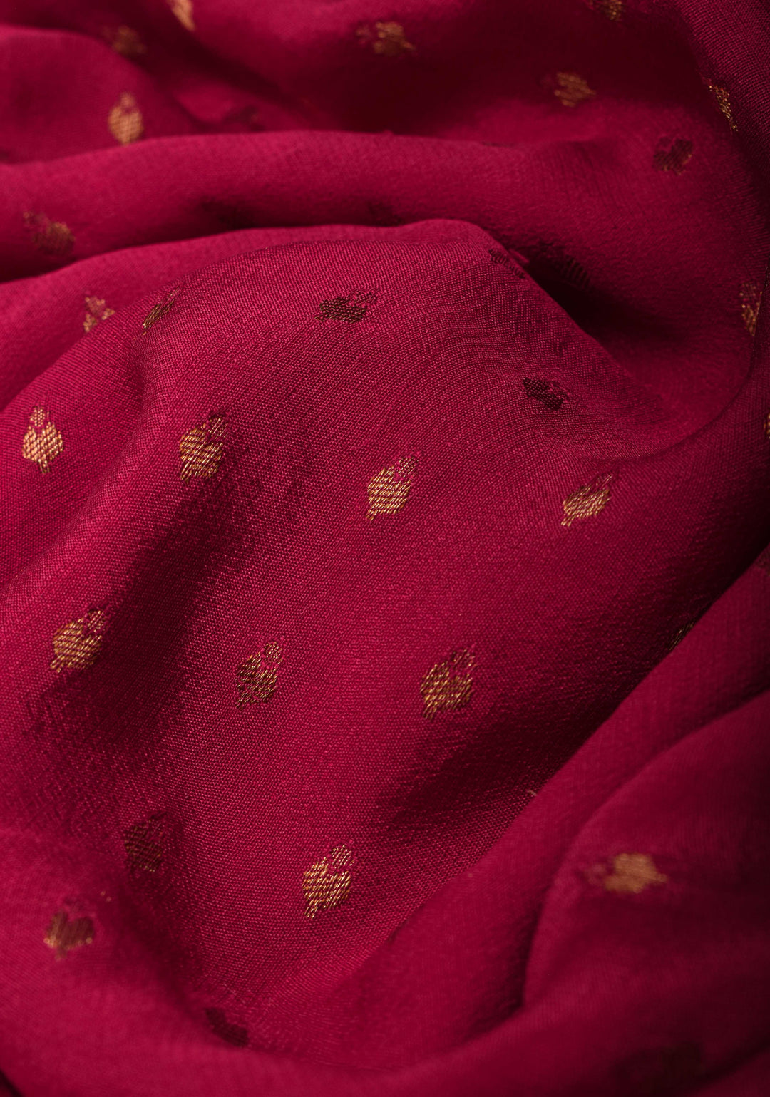 Vidya Balan Reddish Pink Mysore Silk Saree with Antique Zari Buttis Brocade and Paisley Wide Border | SILK MARK CERTIFIED