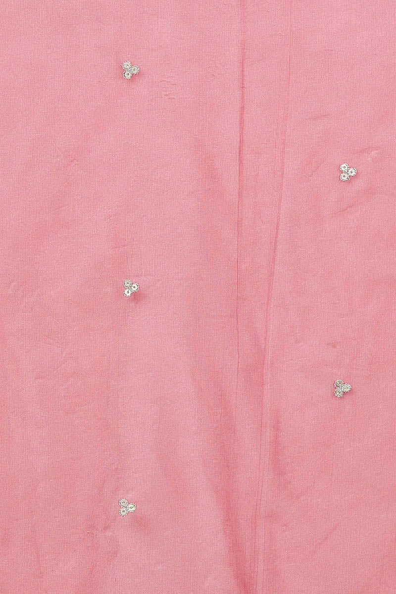 Red Poly Silk Yoke Design | SHOBITAM