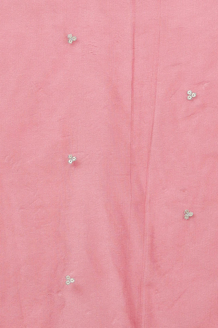 Red Poly Silk Yoke Design | SHOBITAM
