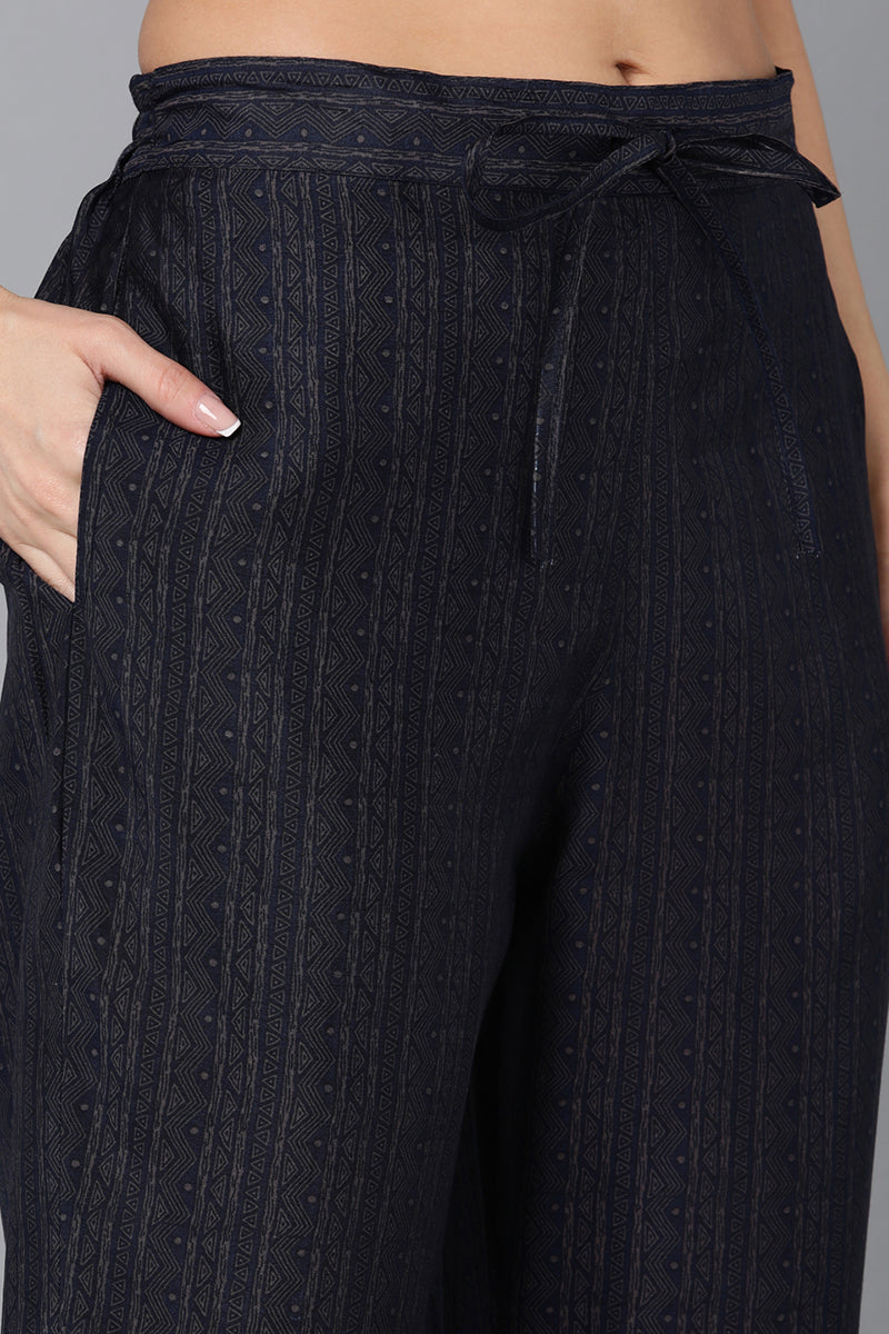 Silk Blend Grey Printed Straight Kurta Pant With Dupatta | SHOBITAM
