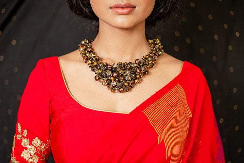 Glam Bubbles Necklace | SHOBITAM