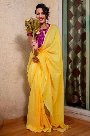 Summer Bloom - Cotton Saree | SHOBITAM