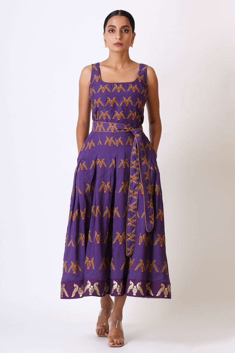 PRATEETI MAYIL PURPLE DRESS | SHOBITAM