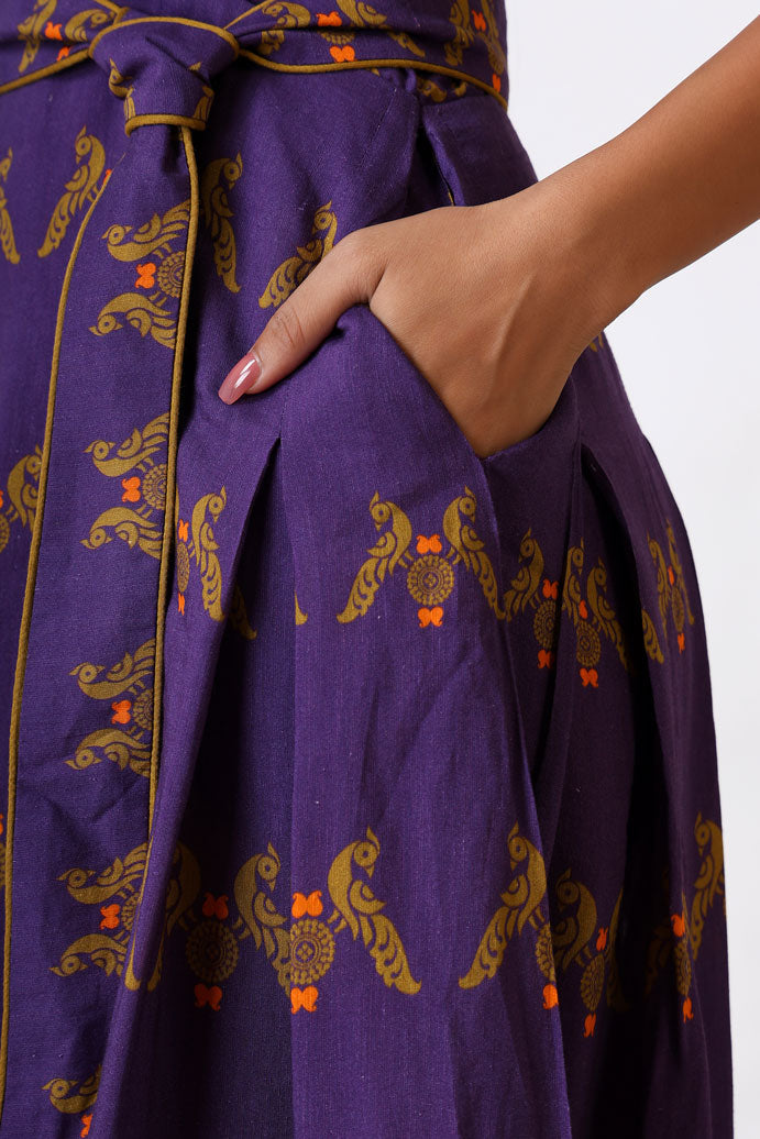 PRATEETI MAYIL PURPLE DRESS | SHOBITAM
