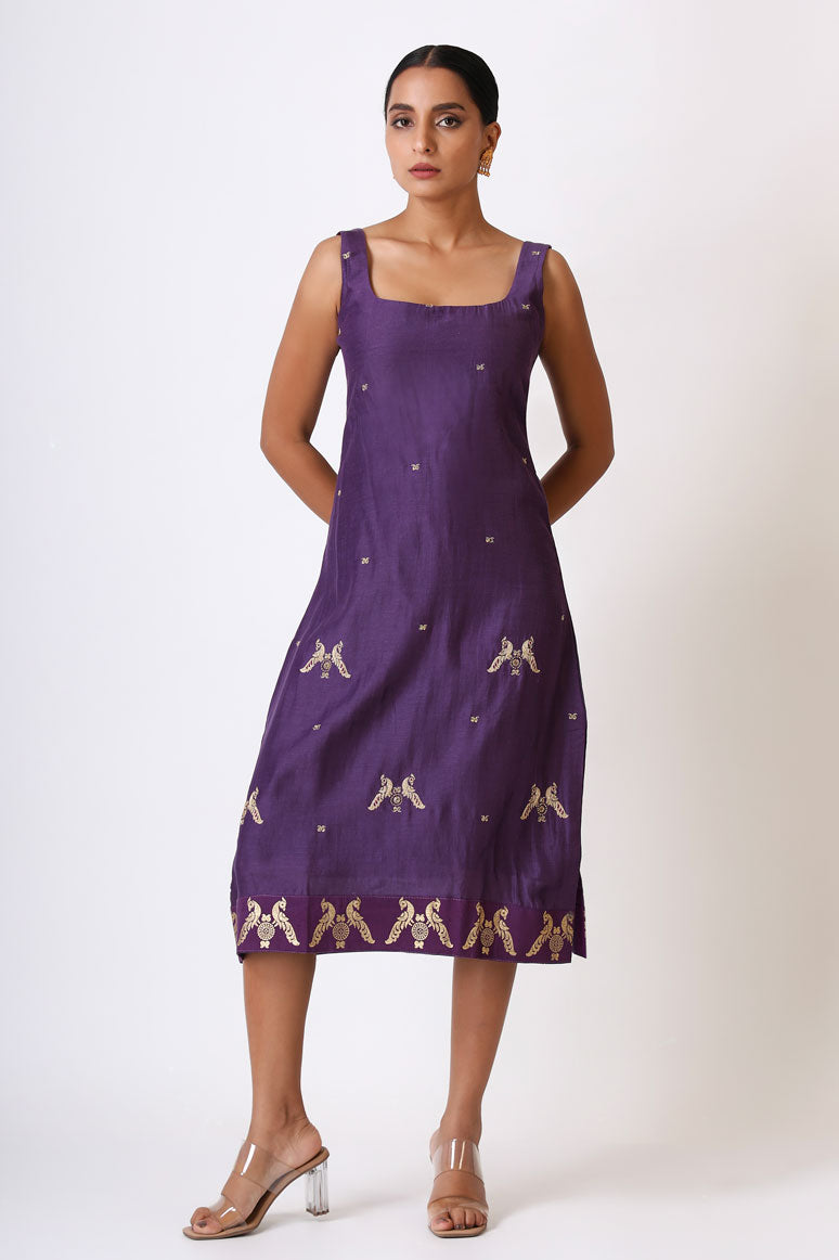PRATEETI PURPLE DRESS SET (set of 2) | SHOBITAM