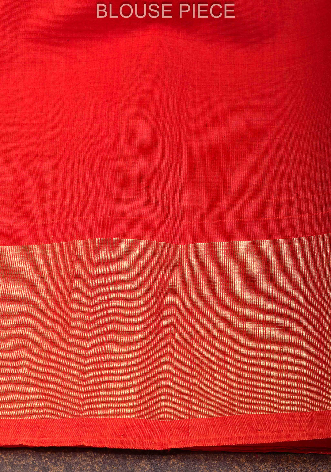 Bluish Purple Handwoven Ikkat  Silk Cotton Saree with Contrast Border