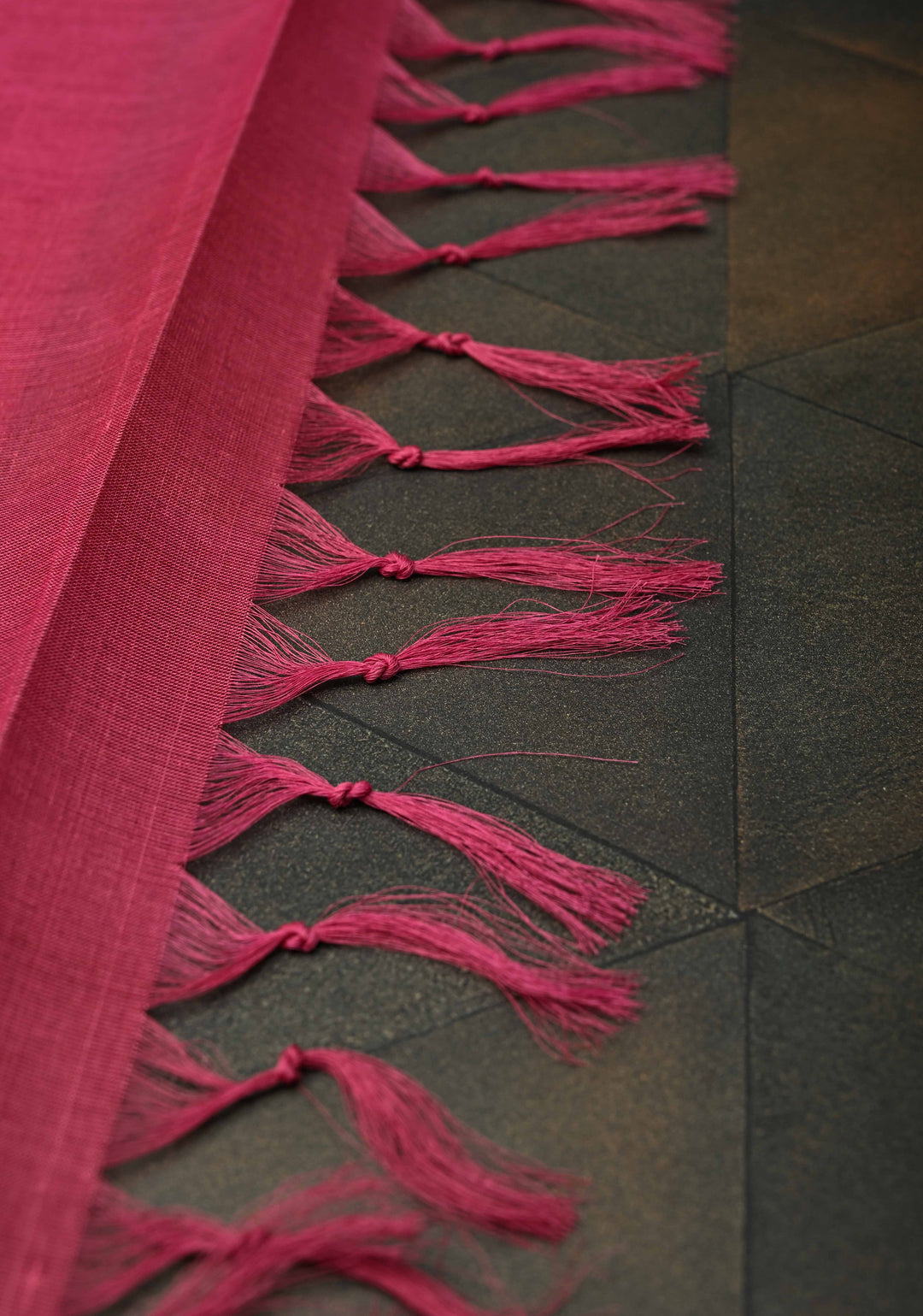 Pallum Pazhamum Kanchi Silk Cotton Saree with Paisley And Peacock Motifs And Zari Border