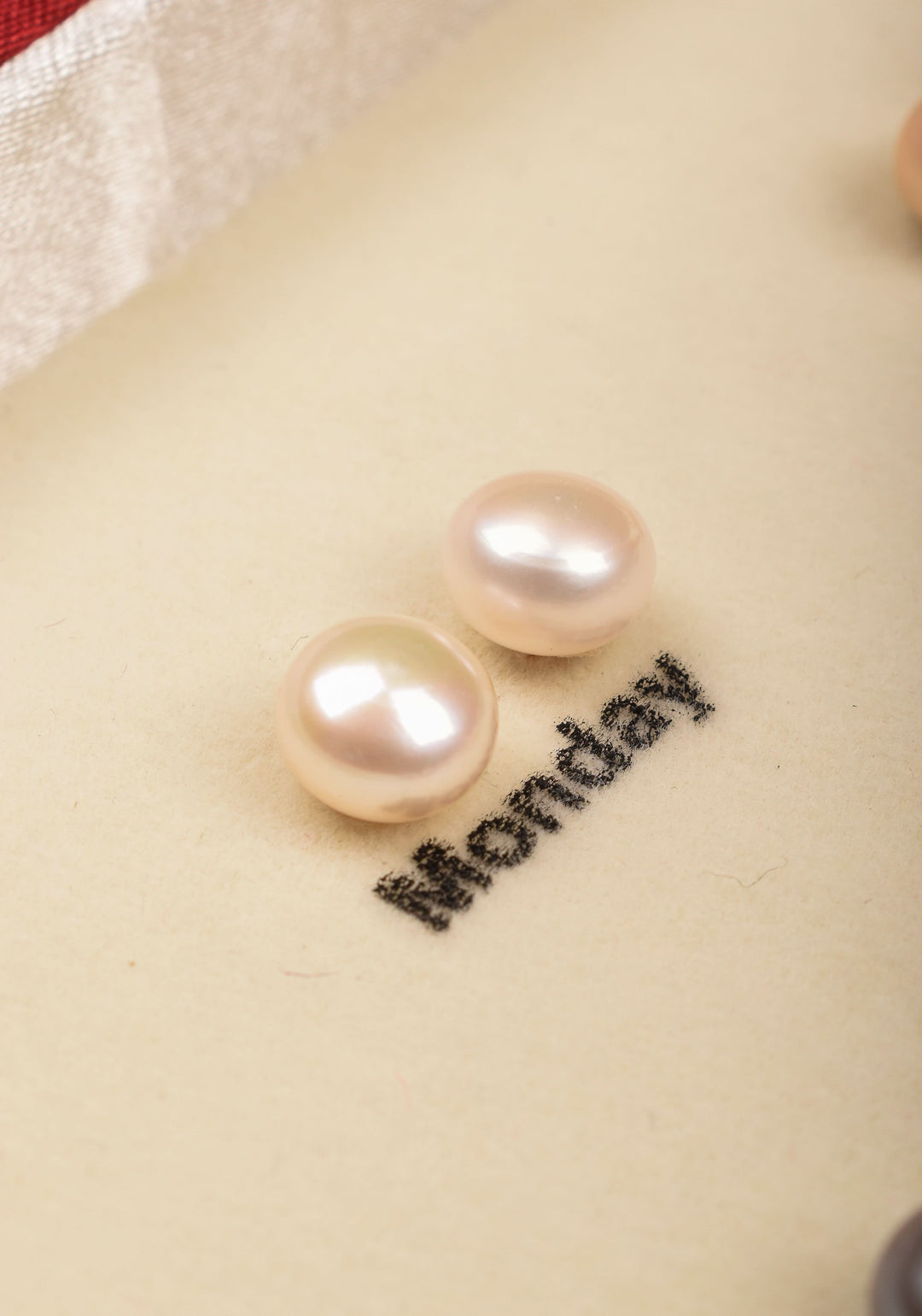 7 Color Pearls - Set of 7 earrings, Week Long Chromatic Journey with Pure Pearls
