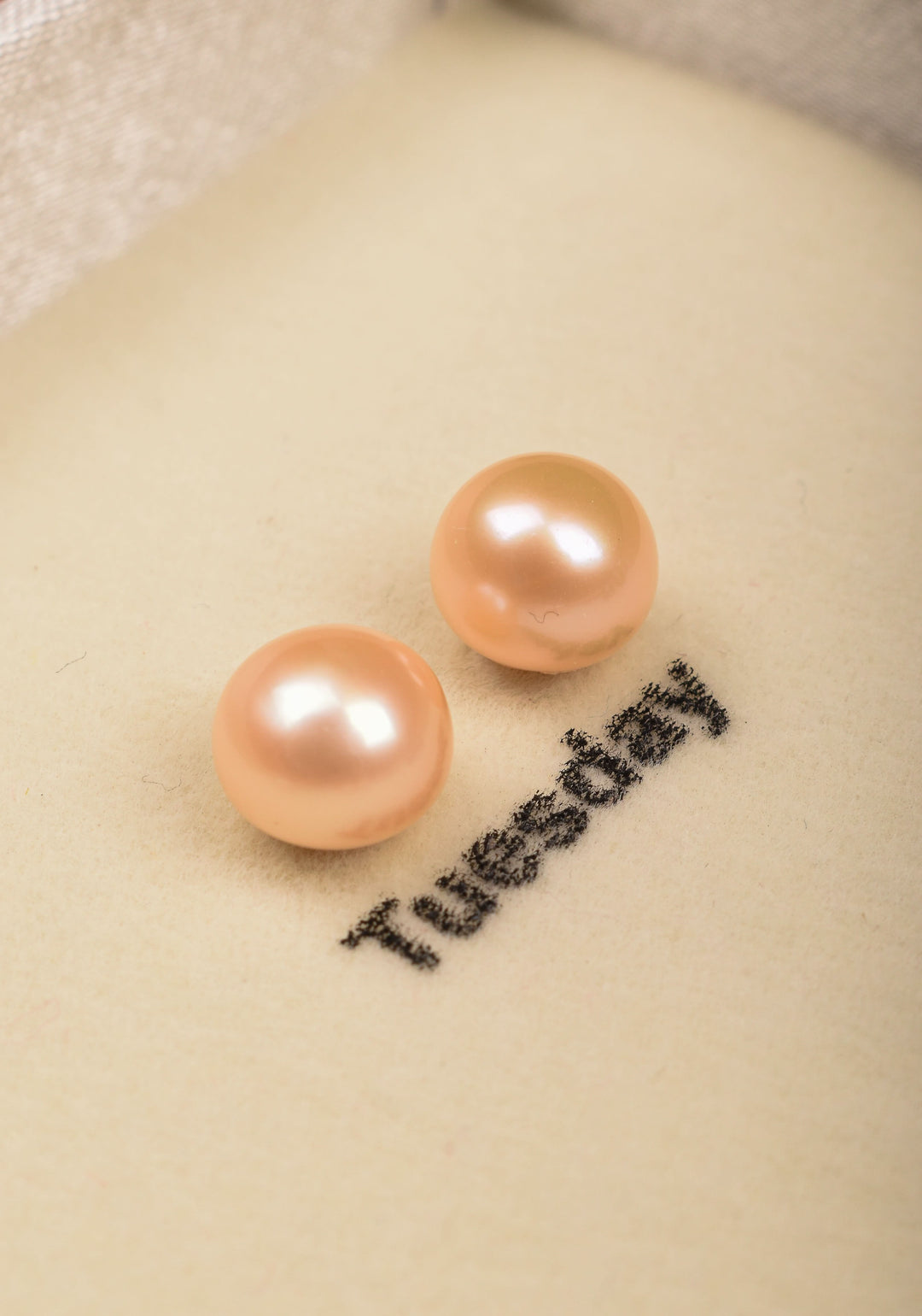 7 Color Pearls - Set of 7 earrings, Week Long Chromatic Journey with Pure Pearls