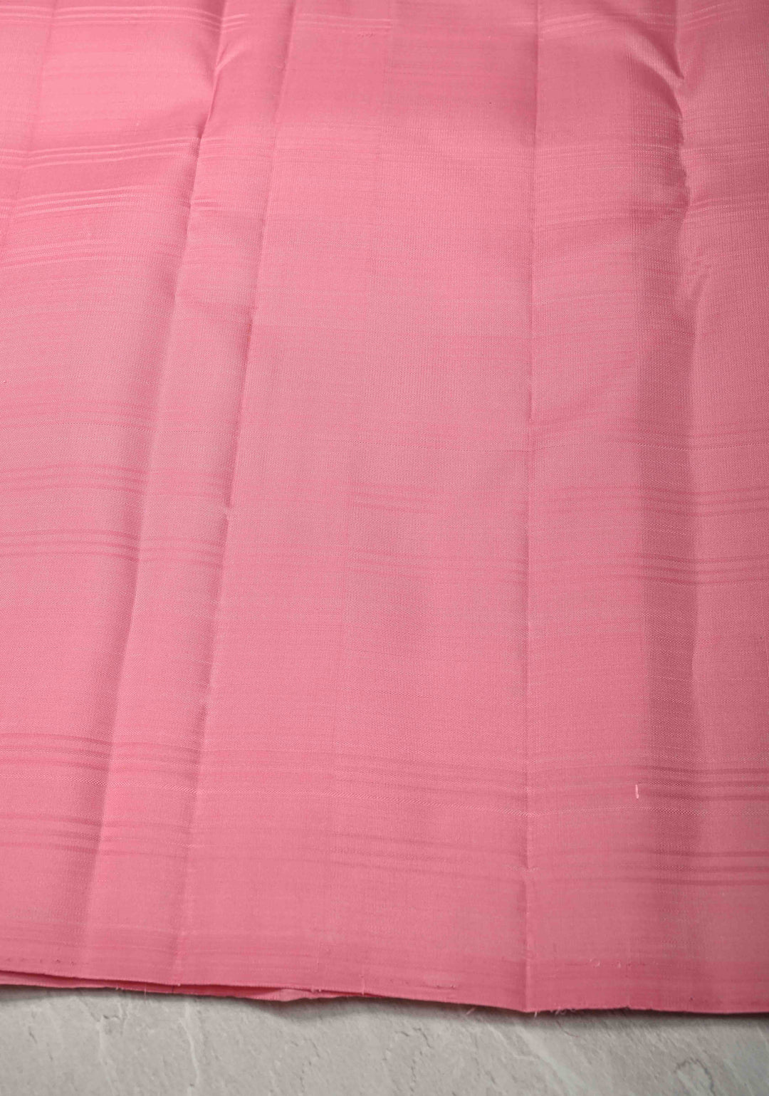 Blue Dual Tone Borderless Checks and  Meena Zari Buttas Pure  Kanjivaram Silk Saree with Contrast Pallu   | SILK MARK CERTIFIED