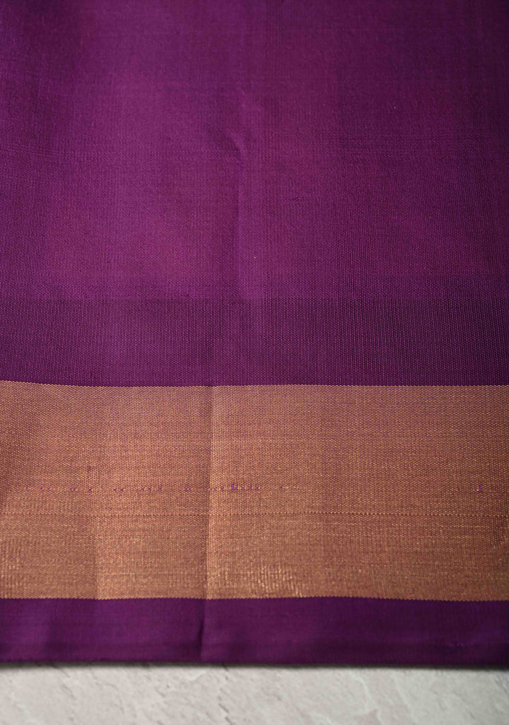 Yellow Fusion Ikkat Kanjivaram Soft Silk Saree with Geometric Barcode  and Tissue Border | SILK MARK CERTIFIED