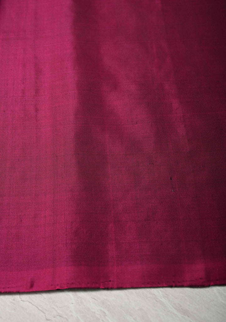 Prussian Blue Kanjivaram Soft Silk Saree with Floral Zari Buttas and Contrast Zari Border | SILK MARK CERTIFIED