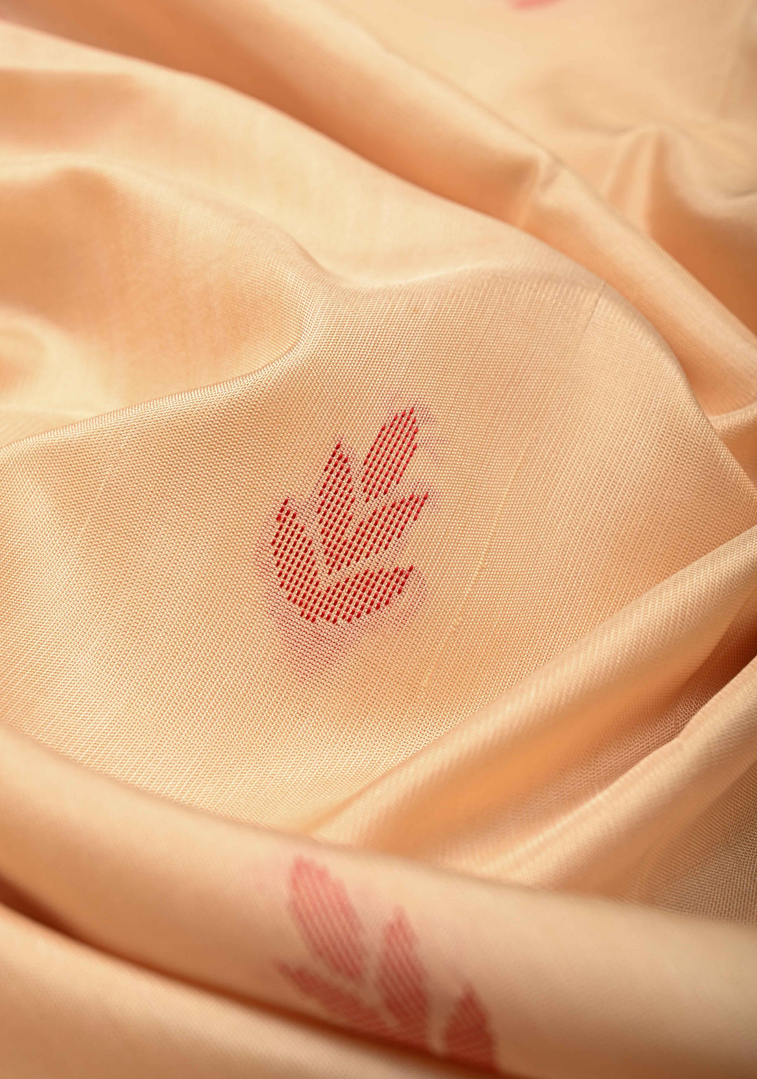 Cream Kanjivaram Soft Silk Saree with Resham Weave Buttas and Border | SILK MARK CERTIFIED