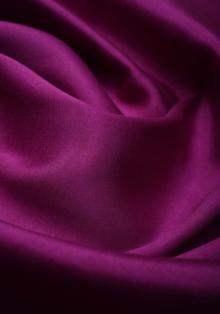 Vadamalli Purple Pure Mysore Silk Saree with Gandaberunda Buttas on Border | SILK MARK CERTIFIED