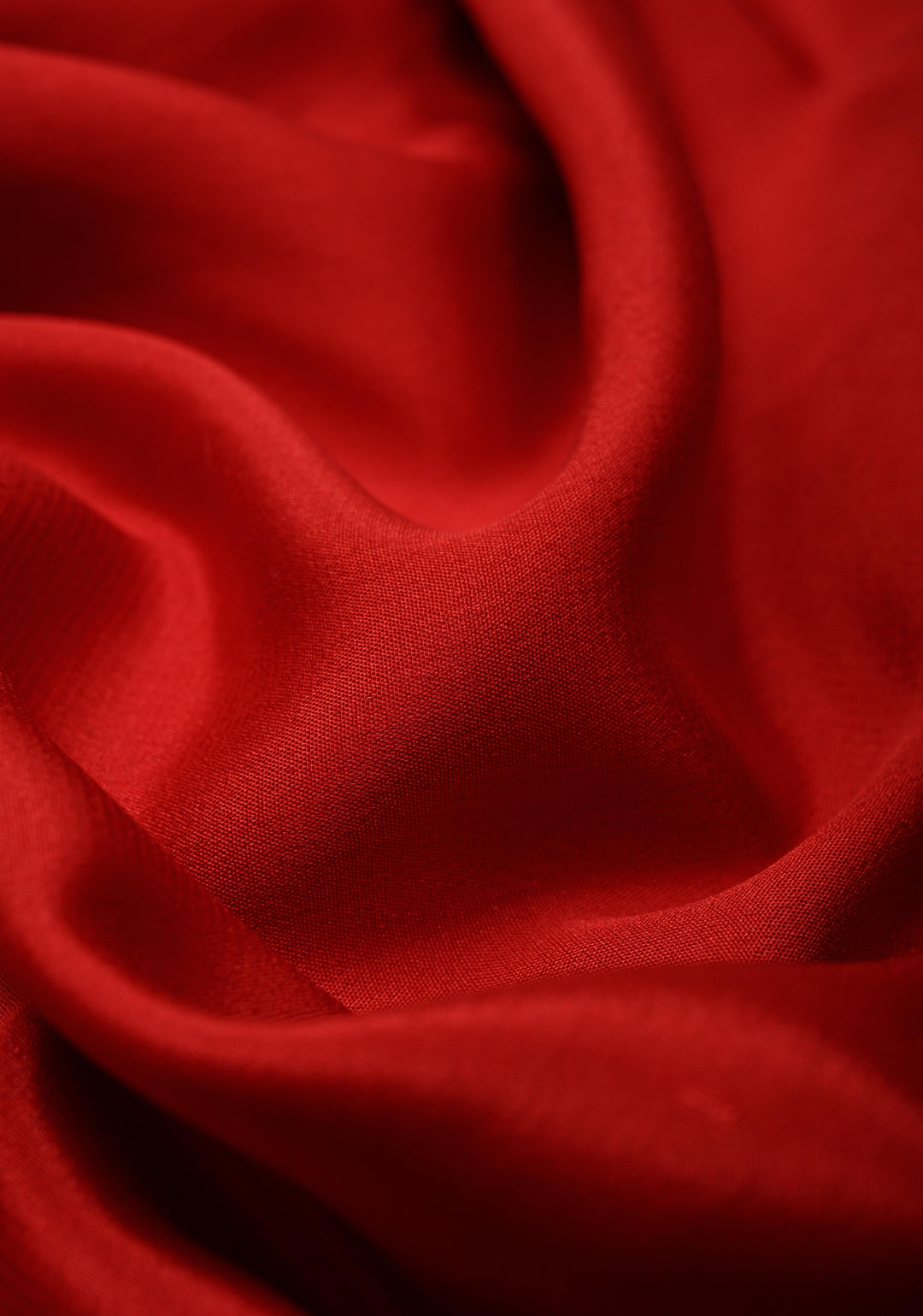 Victorian Garden - Red Mysore Silk Saree with Floral Embroidery and Contrast Zari Border | SILK MARK CERTIFIED