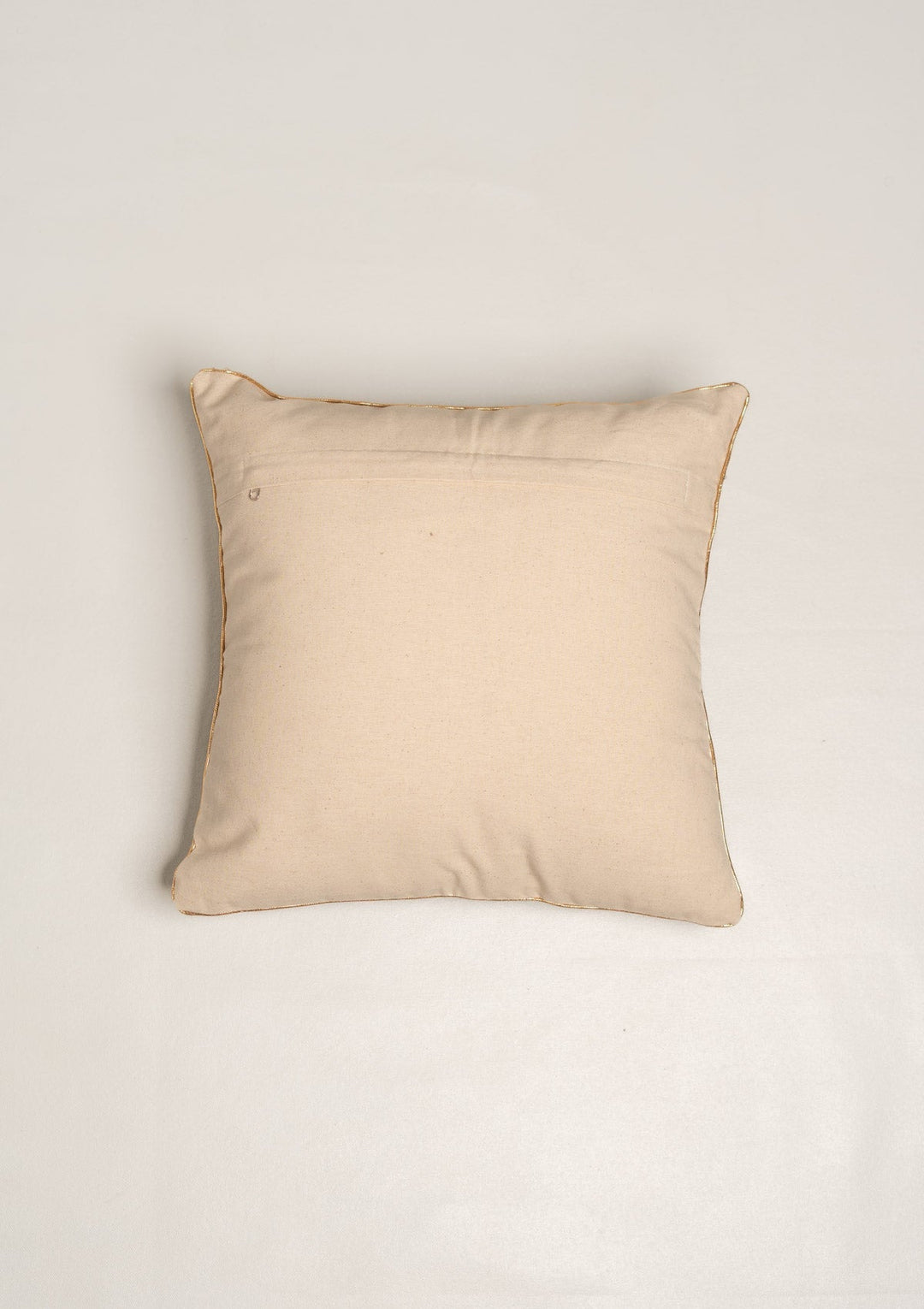 Padma Floral Ethnic Rose Pink Cushion Cover for Sofa– 100% Cotton 16" x 16" | SHOBITAM