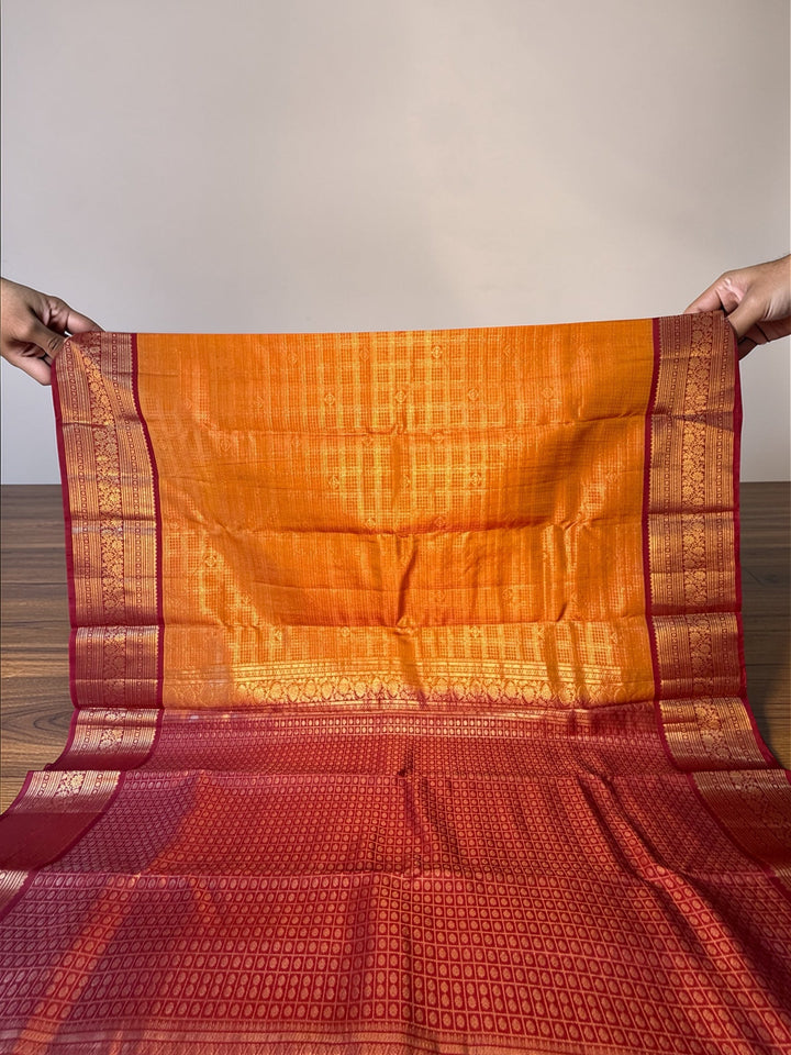 Ishana - Dharmavaram Silk Saree | SILK MARK CERTIFIED | SHOBITAM