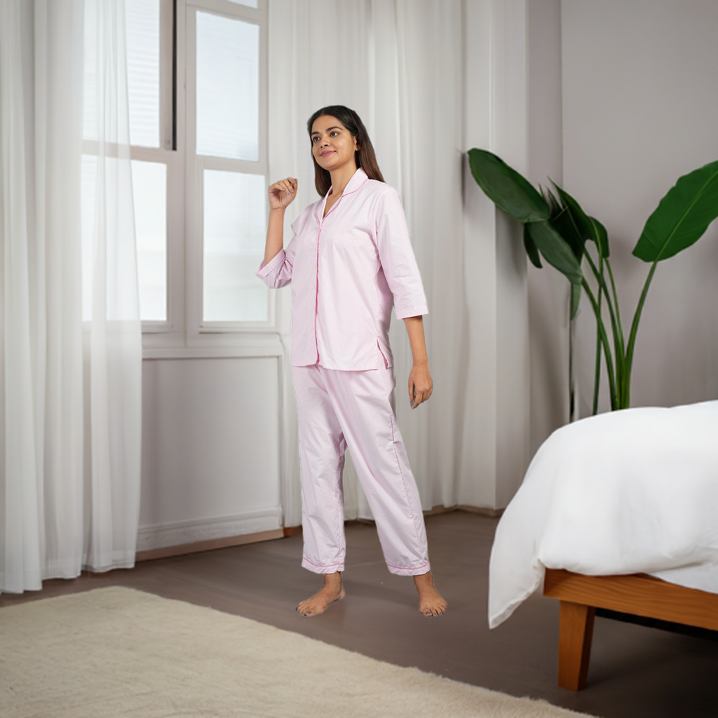 Guldasta Pure Cotton Nightsuit | SHOBITAM