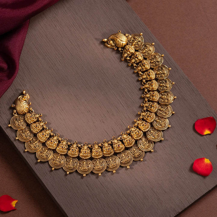 Stunning 92.5 Silver,Shree Madurai Kasu Mala
