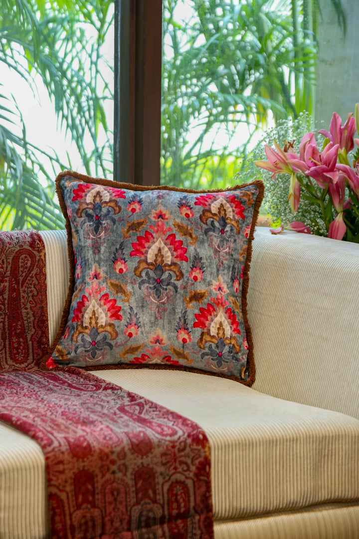 Digital Jungle Printed - Cotton Viscose Cushion
