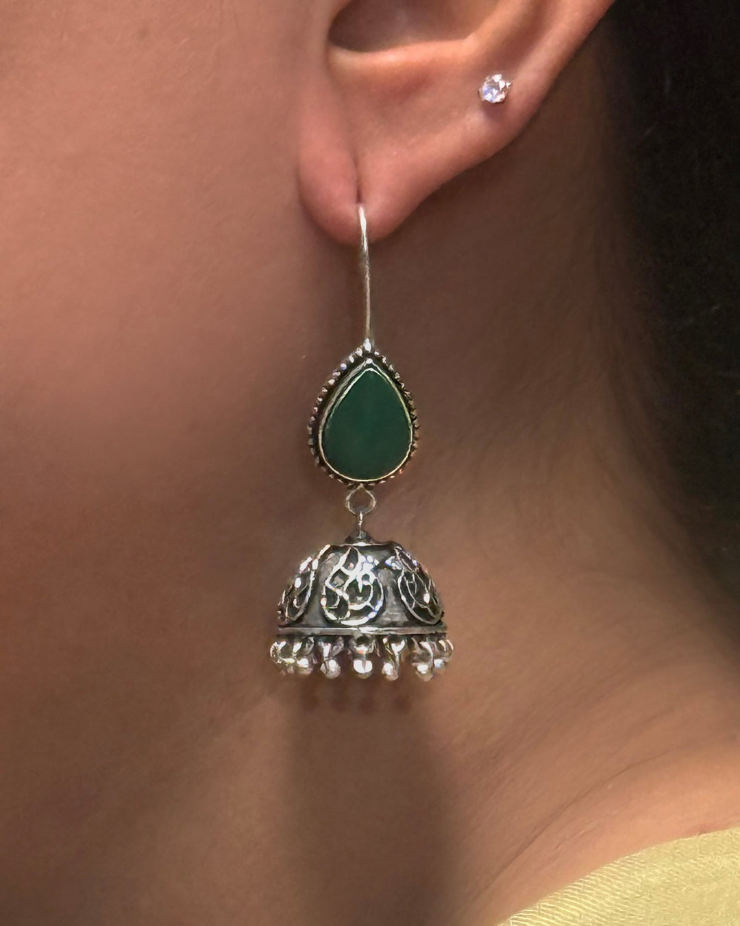 Sahar stone Jhumka