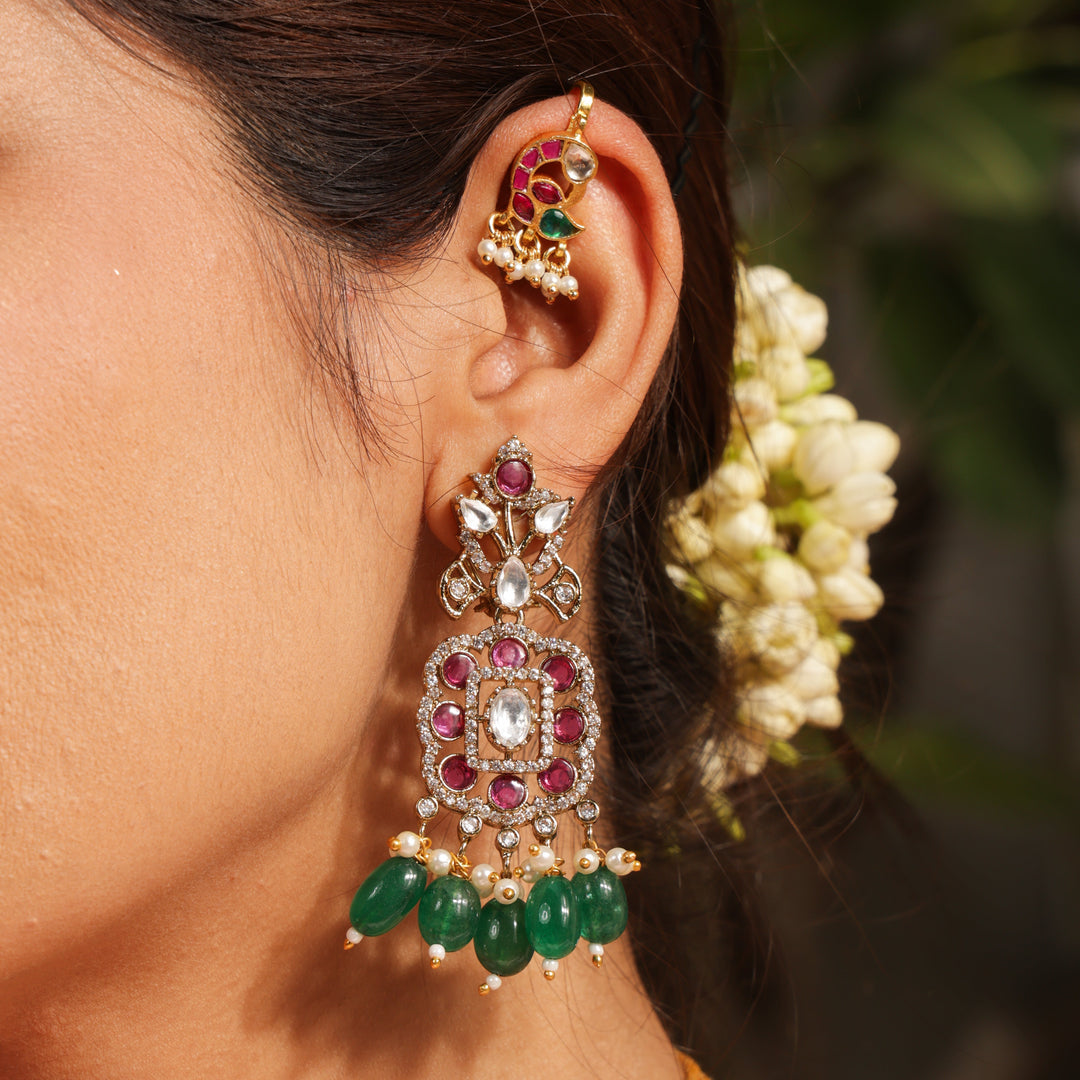Shringara Shahi Gulnaar Choker Necklace Set | SHOBITAM