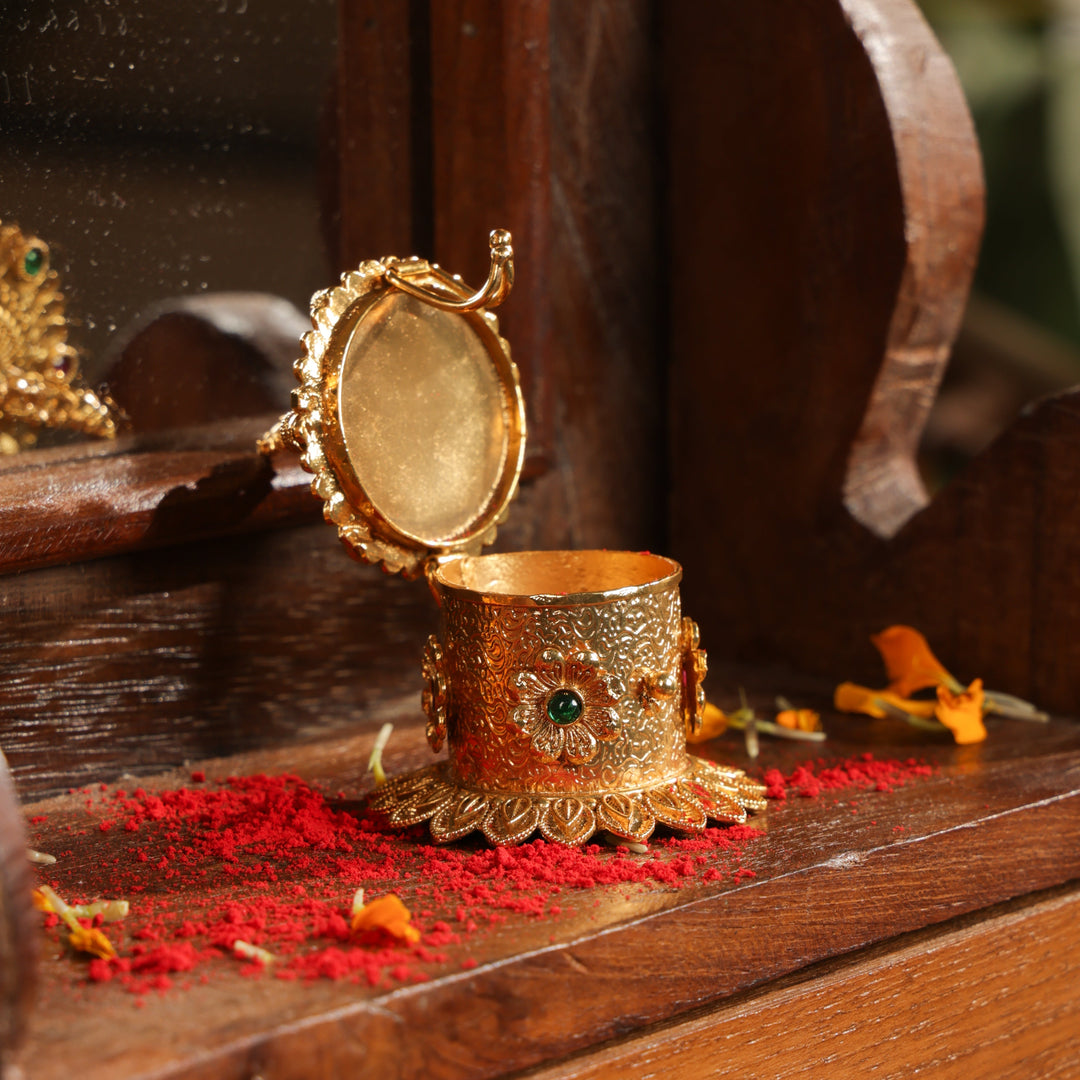 Ganesha Kumkum Box | SHOBITAM