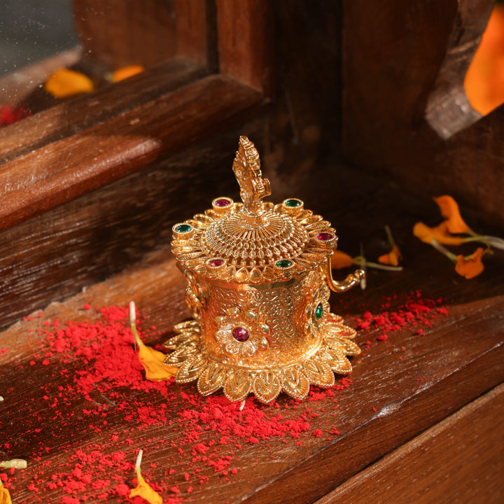 Ganesha Kumkum Box | SHOBITAM