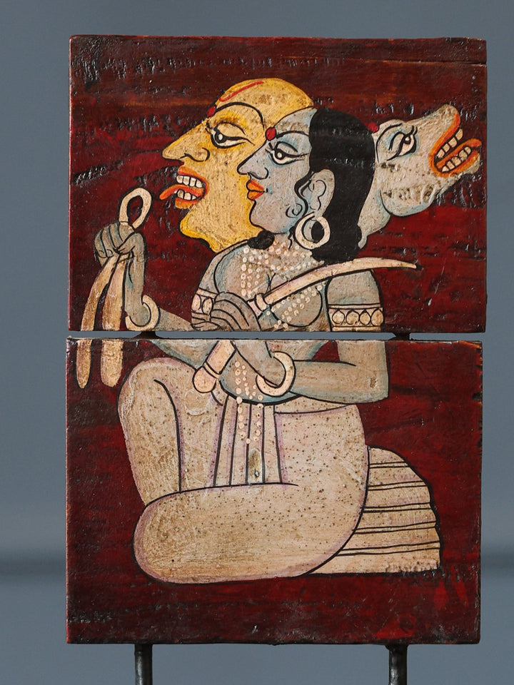 Lord Shiva Wooden Panel | SHOBITAM