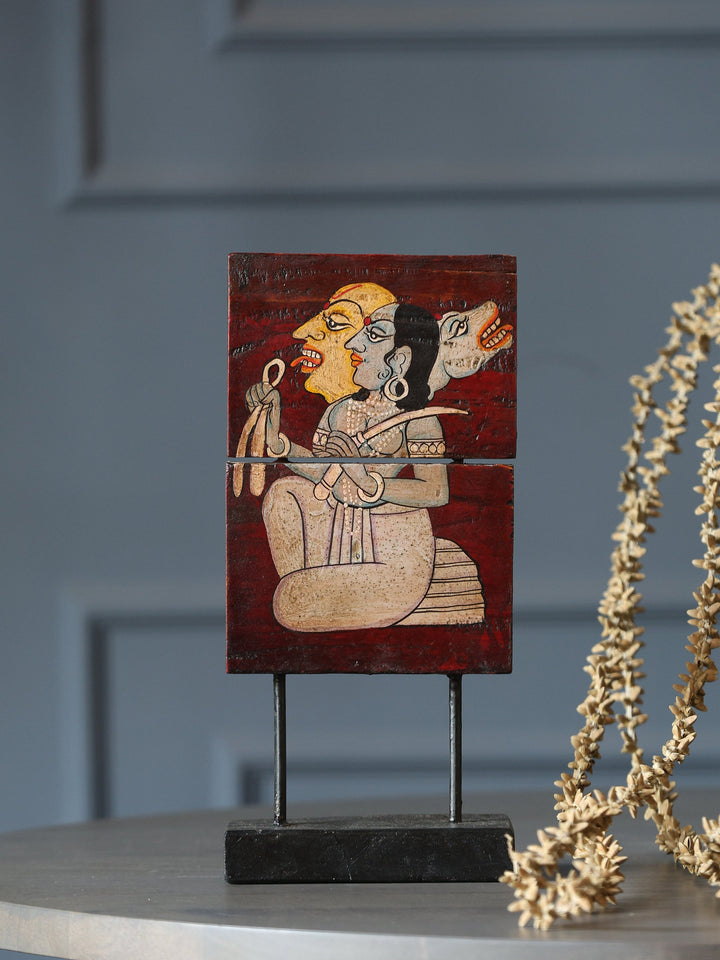 Lord Shiva Wooden Panel | SHOBITAM
