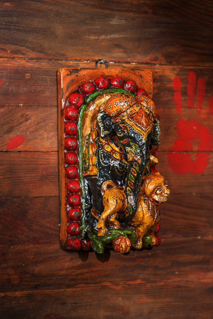 First God-Ganesha wall décor panel | SHOBITAM