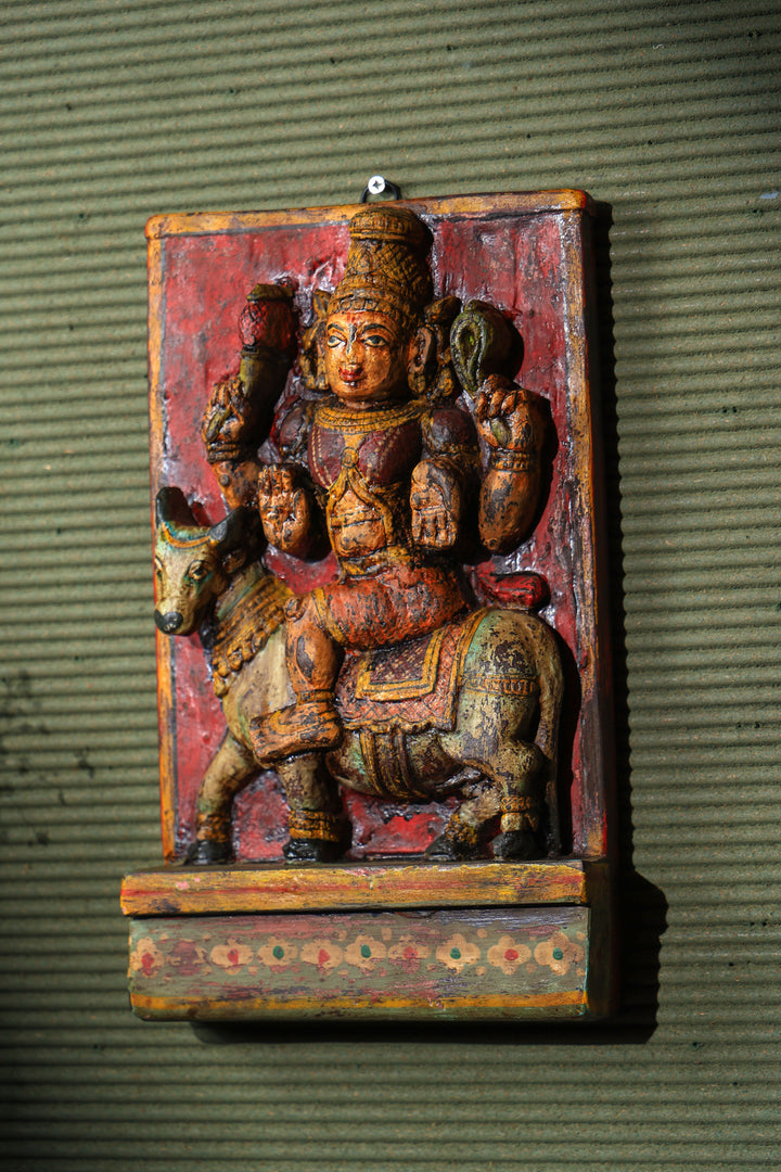 A Dev wooden panel hand painted | SHOBITAM