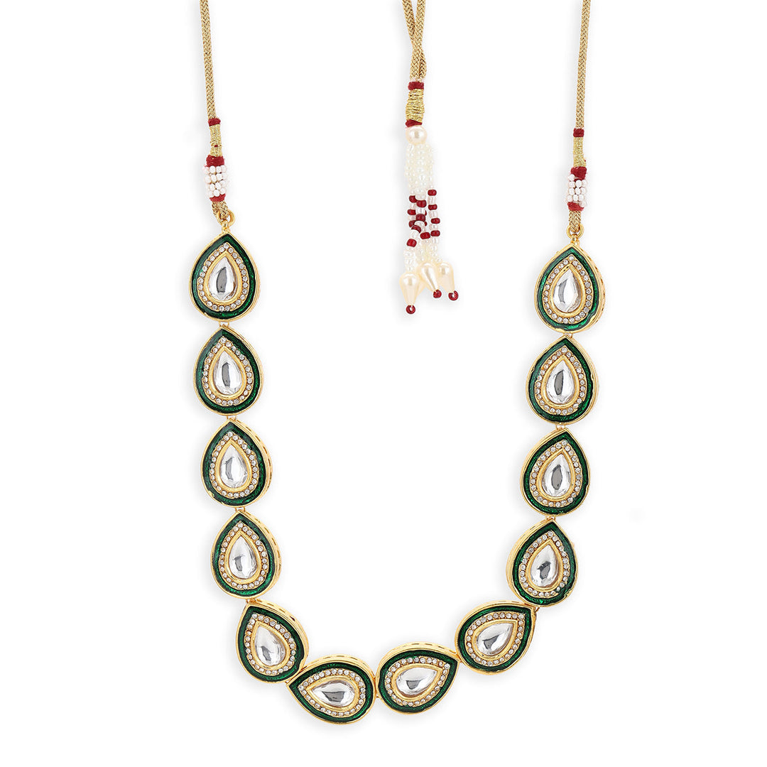 Women's Kundan Necklace | SHOBITAM