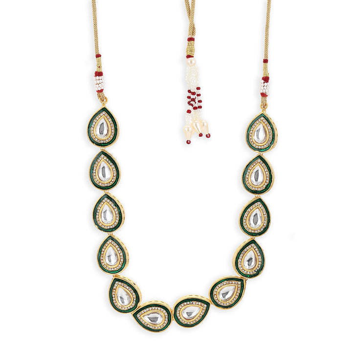 Women's Kundan Necklace | SHOBITAM