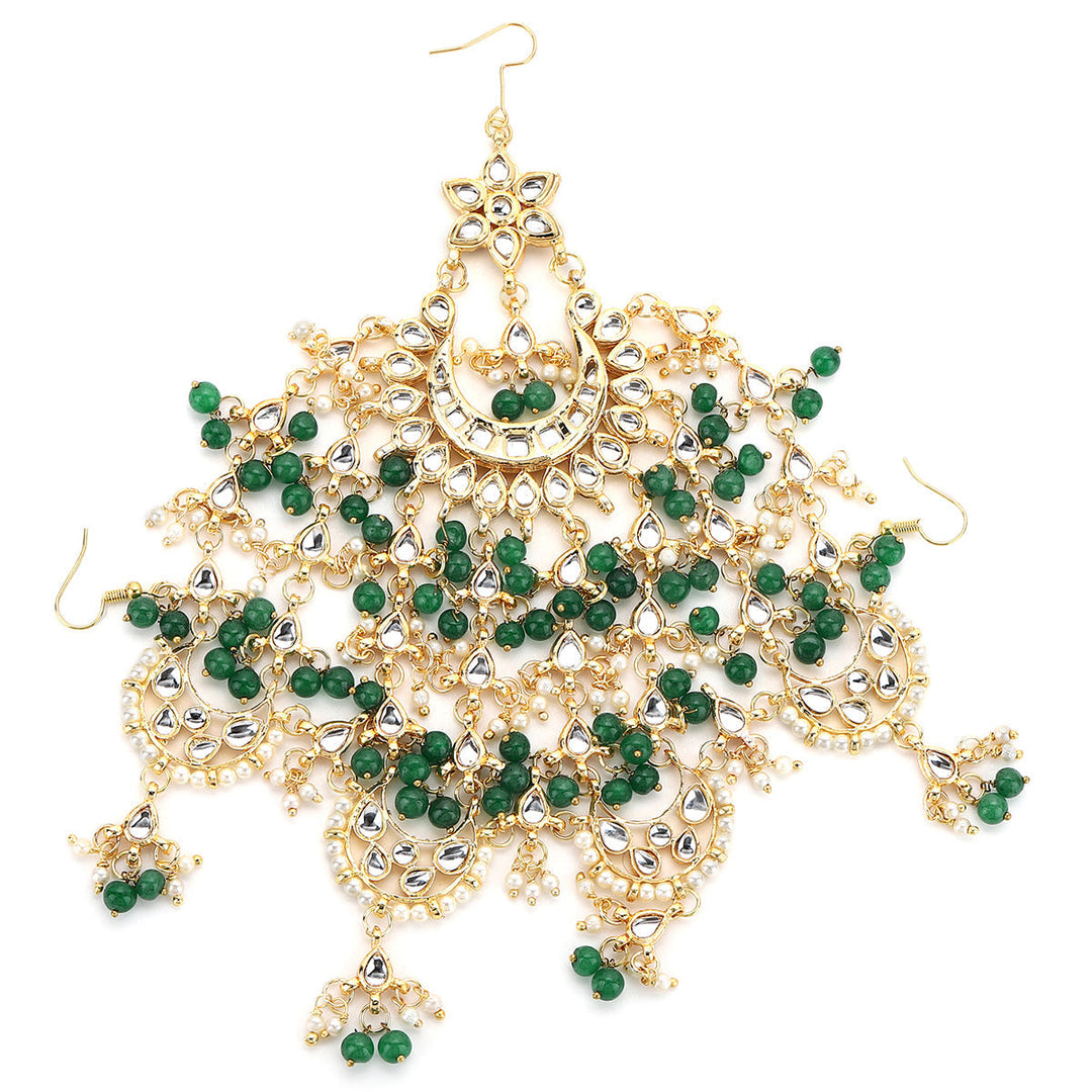 Women's Kundan Maharani Jhoomar/ Passa
