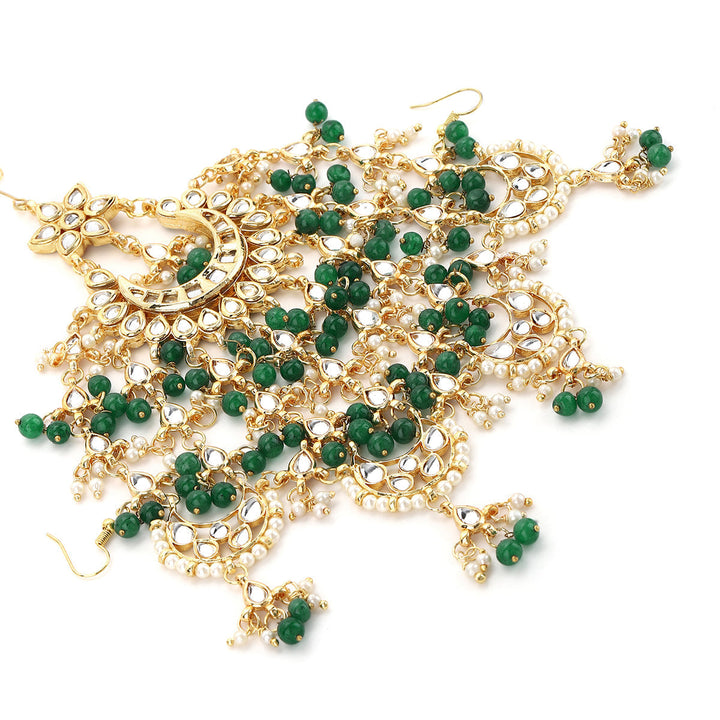 Women's Kundan Maharani Jhoomar/ Passa
