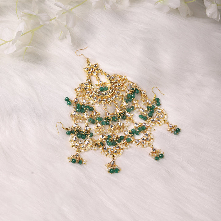 Women's Kundan Maharani Jhoomar/ Passa