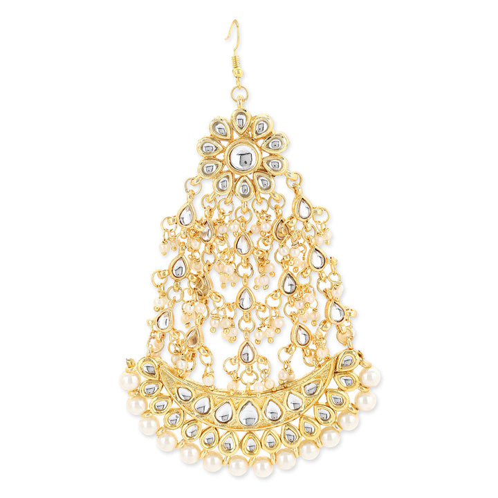 Women's Kundan Maharani Jhoomar/ Passa | SHOBITAM