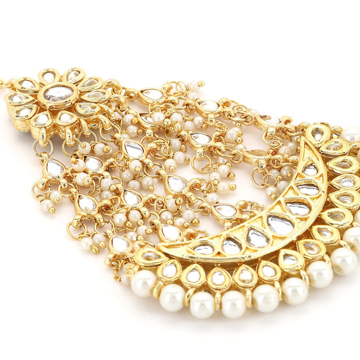 Women's Kundan Maharani Jhoomar/ Passa | SHOBITAM