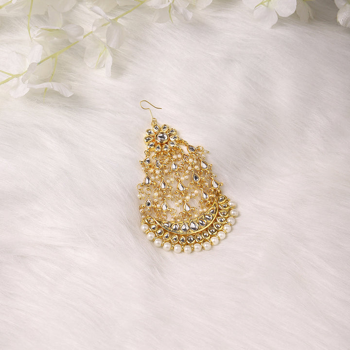 Women's Kundan Maharani Jhoomar/ Passa | SHOBITAM