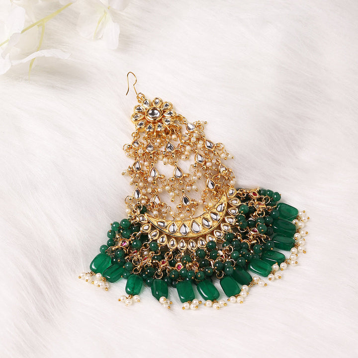 Women's Kundan Maharani Jhoomar/ Passa | SHOBITAM