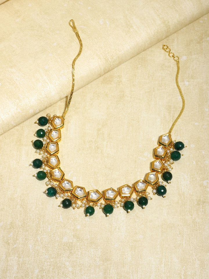 Women's Kundan Necklace | SHOBITAM
