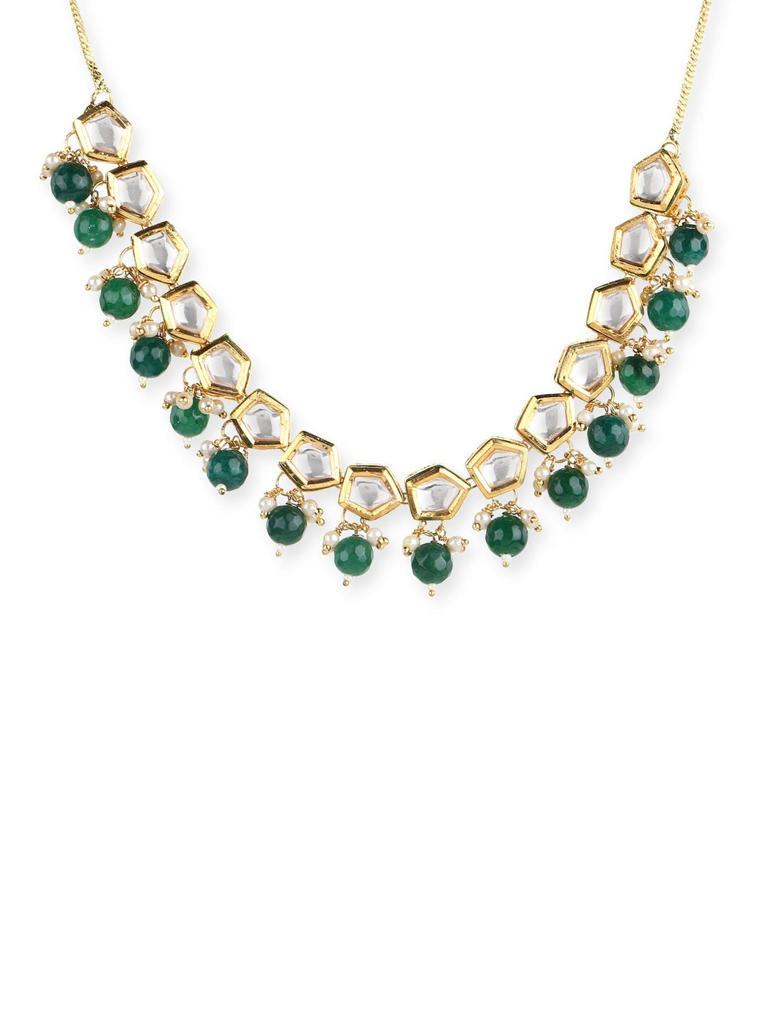 Women's Kundan Necklace | SHOBITAM