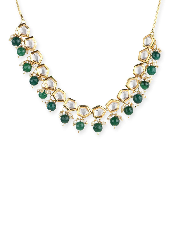 Women's Kundan Necklace | SHOBITAM