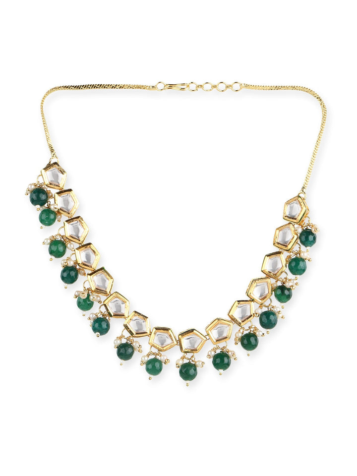 Women's Kundan Necklace | SHOBITAM