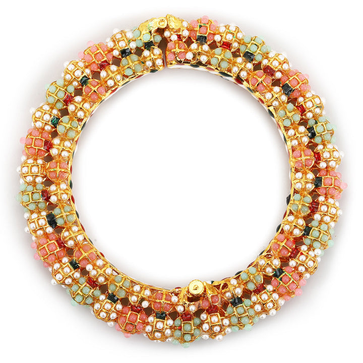Navratan Meenakari Bangle | SHOBITAM