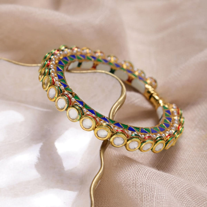 Topkapi Meenakari Bangle | SHOBITAM