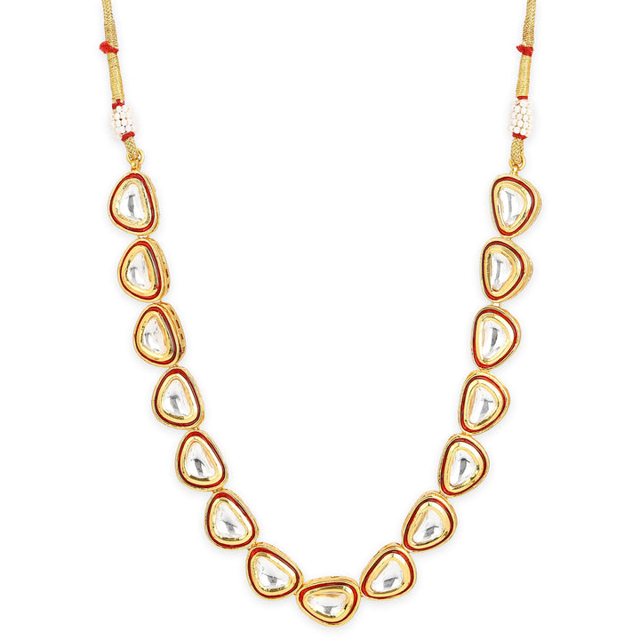 Women's Kundan Necklace | SHOBITAM
